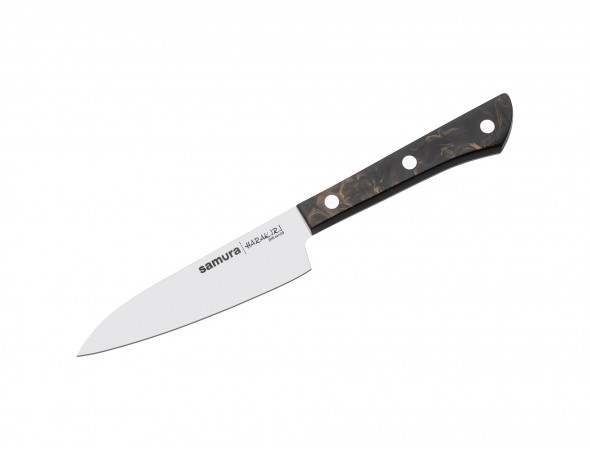 Нож Samura Harakiri Овощной, 99 мм, акрил, черная рукоять Нож Samura Harakiri Овощной, 99 мм, акрил, черная рукоять