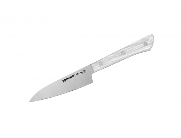 Нож Samura Harakiri Овощной, 99 мм, перламутровая рукоять