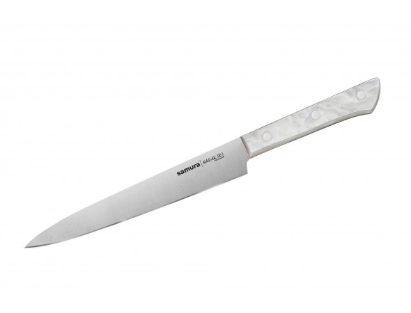 Нож Harakiri Samura слайсер, 196 мм, перламутровая рукоять