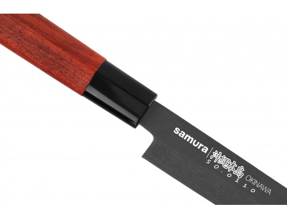 Нож Samura Okinawa Stonewash Янагиба, 240 мм
