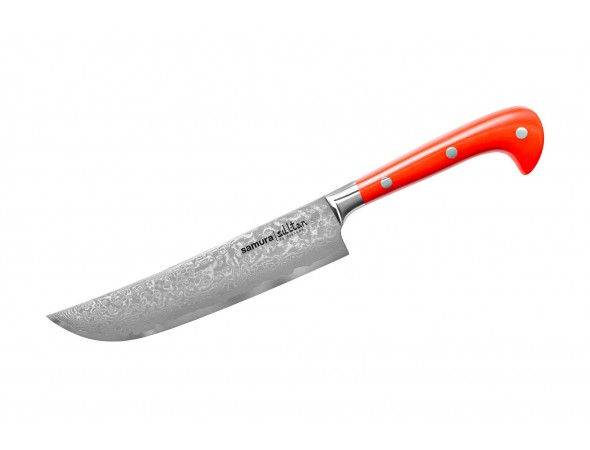 Нож Samura SULTAN Шеф-Пчак, 164 мм, красная рукоять