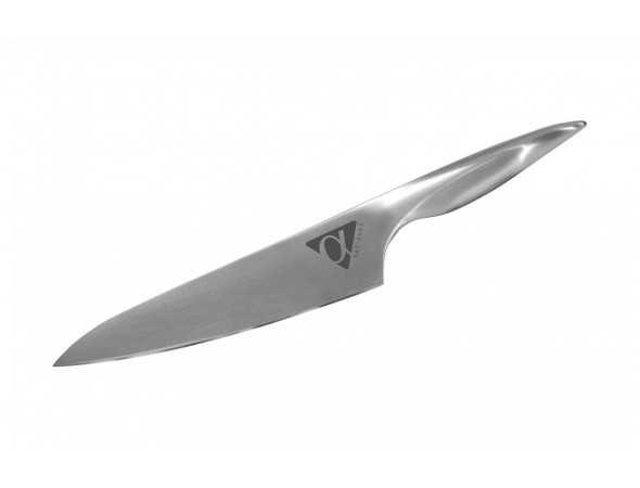 Набор из 3-х ножей Samura ALFA овощной, универсальный, шеф и подставки