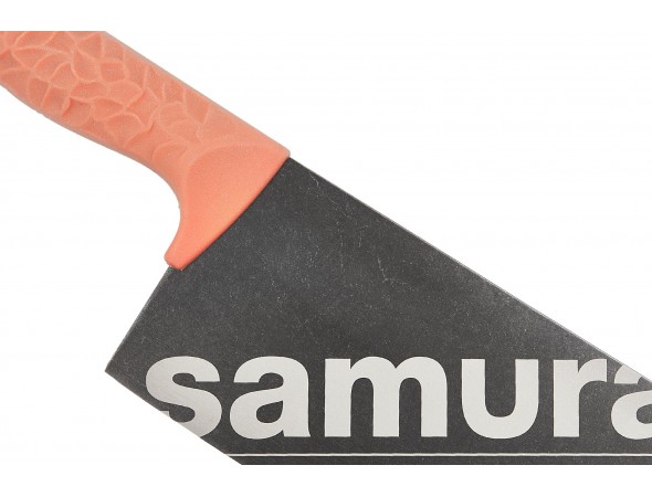Нож Samura ARNY азиатский кухонный топорик, 209 мм, коралловый Нож Samura ARNY азиатский кухонный топорик, 209 мм, коралловый