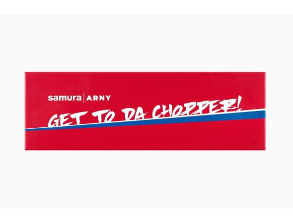 Нож Samura ARNY кухонный топорик Модерн, 208 мм, бирюзовый 