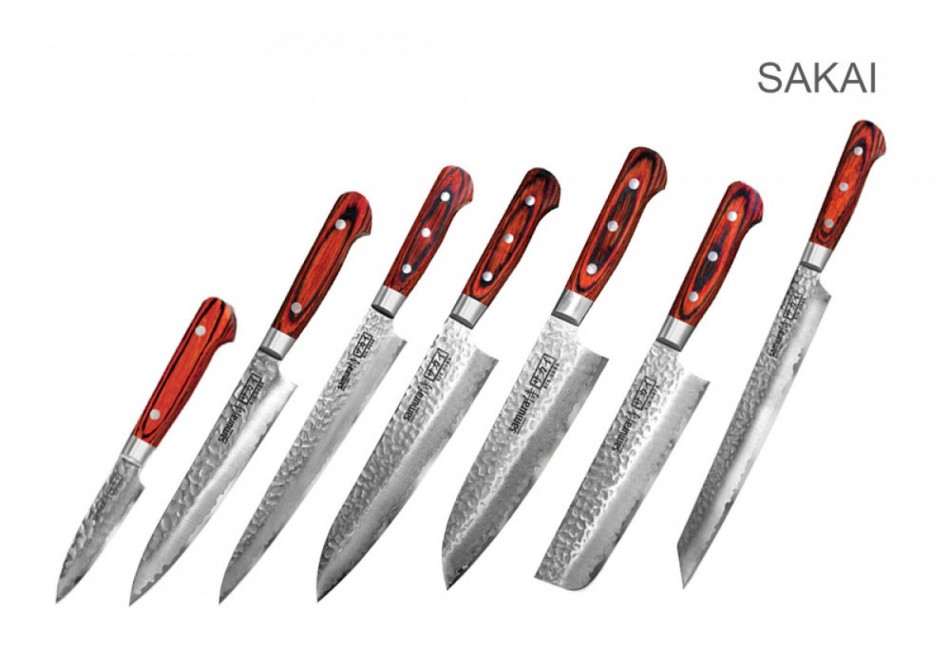 Обзор японских ножей Samura серии Sakai