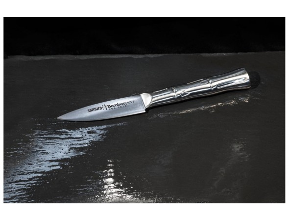 Нож Samura Bamboo Овощной, 80 мм (ПОВРЕЖДЕНА УПАКОВКА)