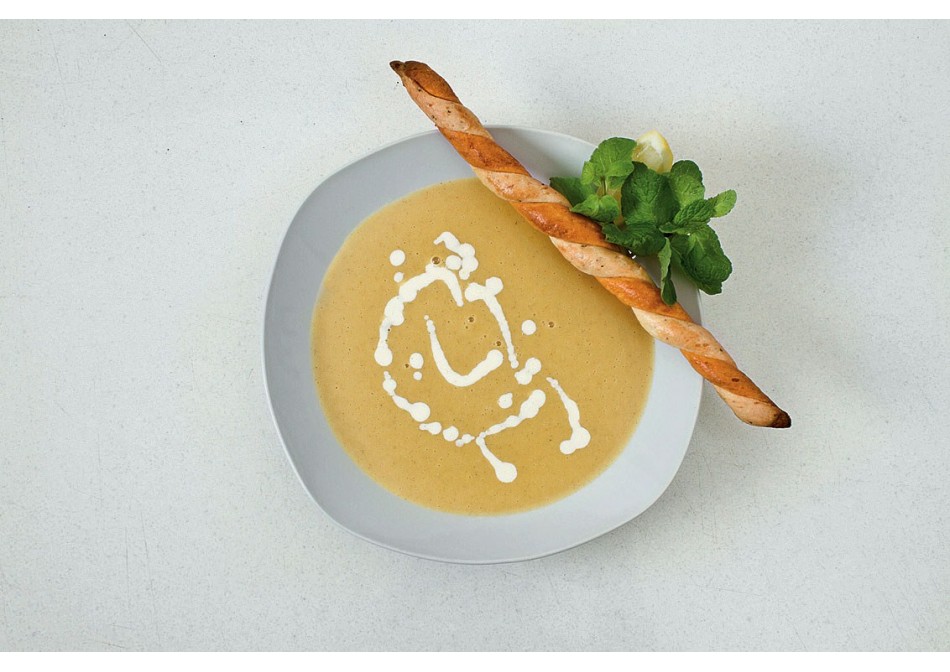 #ГОТОВИМСSAMURA Чечевичный суп с мятой