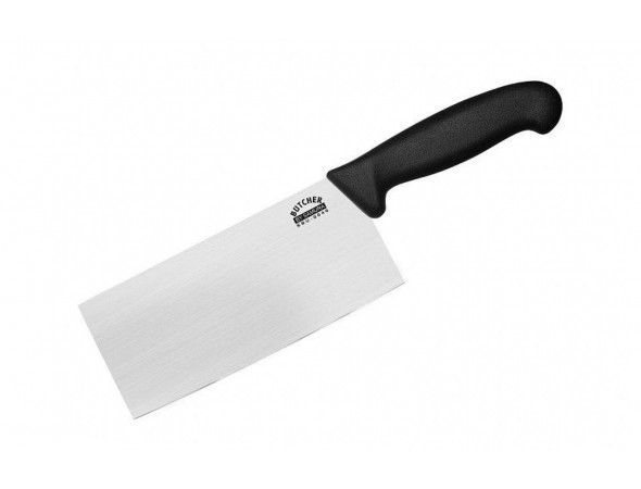 Кухонный топорик Samura Butcher, 178 мм, черная рукоять (ПОВРЕЖДЕНА УПАКОВКА) Кухонный топорик Samura Butcher, 178 мм, черная рукоять (ПОВРЕЖДЕНА УПАКОВКА)