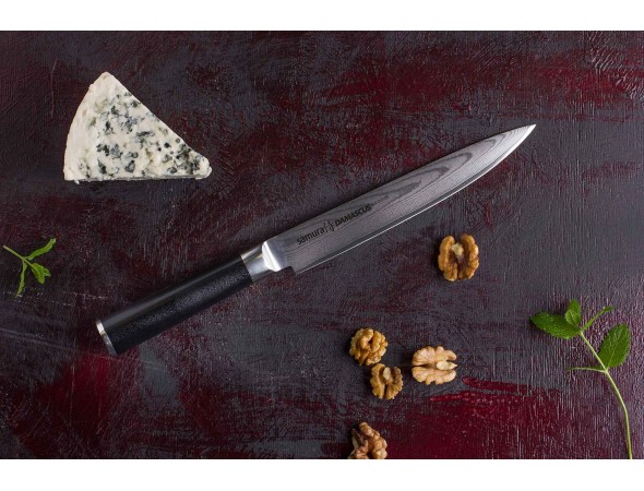 Нож Samura Damascus для нарезки, 230 мм