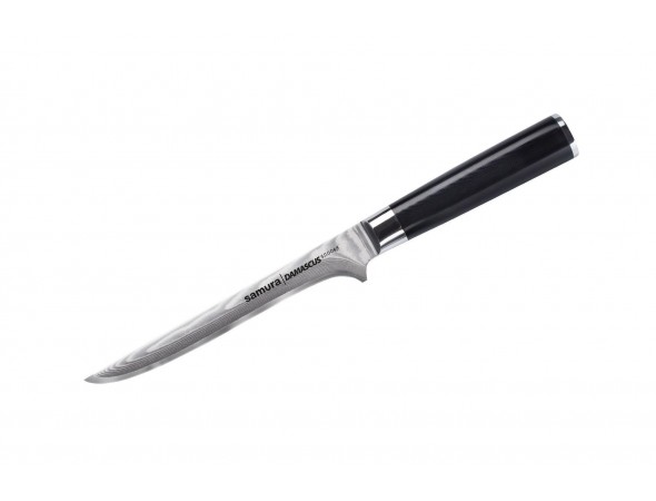 Набор из 10-ти Samura Damascus овощной, для томатов, для стейка, универсальный 125 мм., обвалочный, накири, сантоку, шеф, для хлеба, для нарезки