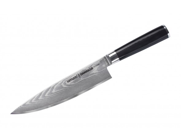 Набор из 3-х ножей Samura Damascus овощной, универсальный 125 мм, шеф