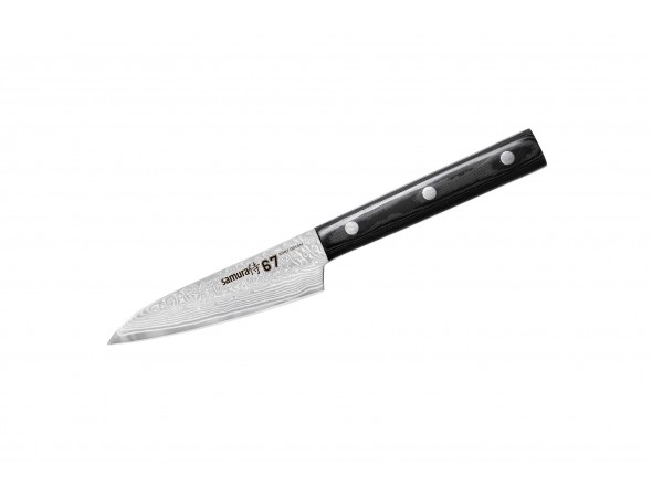 Набор из 3-х ножей SAMURA 67 DAMASCUS SD67-0220 овощной, универсальный, шеф