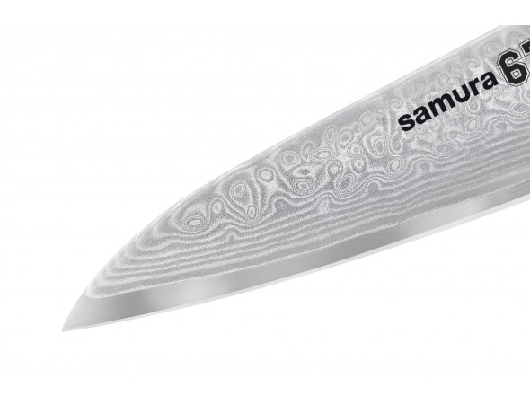 Нож SAMURA 67 DAMASCUS Овощной, 98 мм