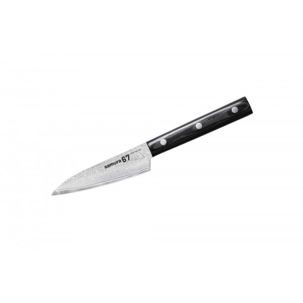 Нож SAMURA 67 DAMASCUS Овощной, 98 мм