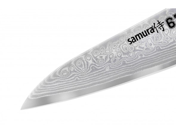 Нож SAMURA 67 DAMASCUS Овощной, 98 мм