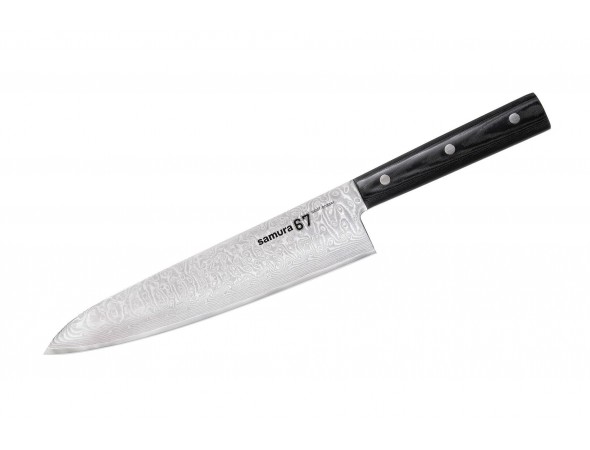 Нож SAMURA 67 DAMASCUS Шеф, 208 мм