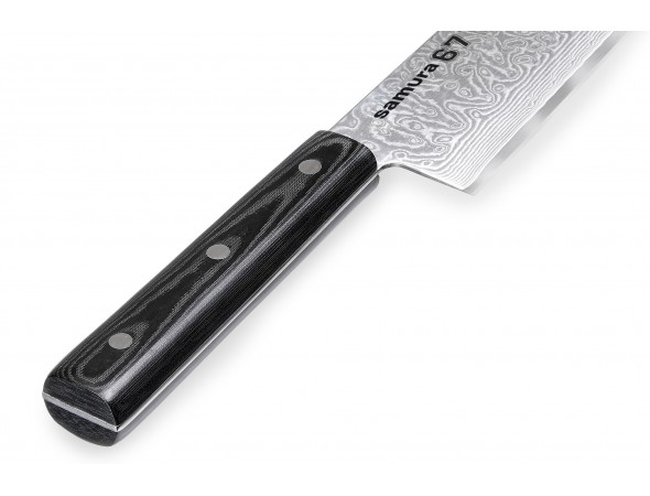 Нож SAMURA 67 DAMASCUS Гранд Шеф, 240 мм