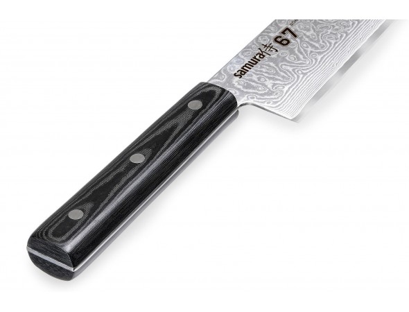 Нож SAMURA 67 DAMASCUS Гранд Шеф, 240 мм