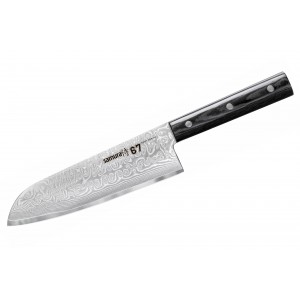 Нож SAMURA 67 DAMASCUS Сантоку, 175 мм