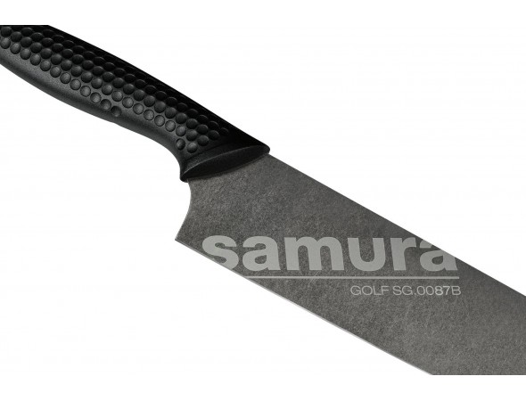 Нож Samura Golf Stonewash Гранд Шеф, 240 мм