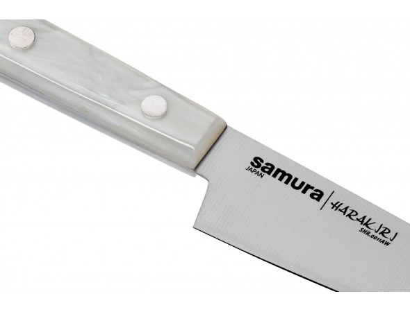 Нож Samura Harakiri Овощной, 99 мм, перламутровая рукоять