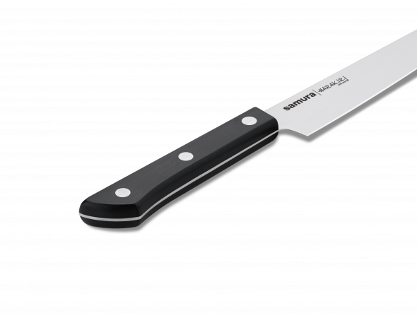 Нож Samura Harakiri Овощной SHR-0011, 99 мм, черная рукоять