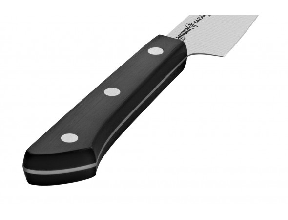 Нож Samura Harakiri Овощной SHR-0011, 99 мм, черная рукоять