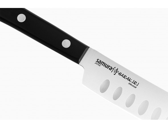 Нож Samura Harakiri для масла, 96 мм, черная рукоять