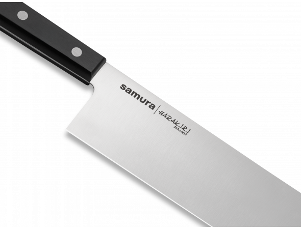 Нож Samura Harakiri Накири, 170 мм, черная рукоять