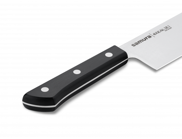 Нож Samura Harakiri Накири, 170 мм, черная рукоять
