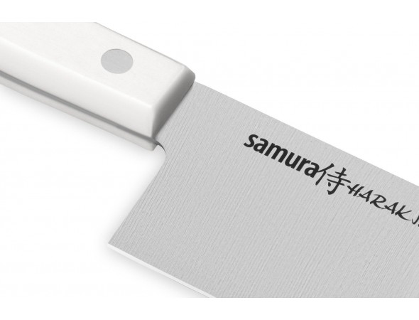 Нож Samura Harakiri Накири, 170 мм, белая рукоять