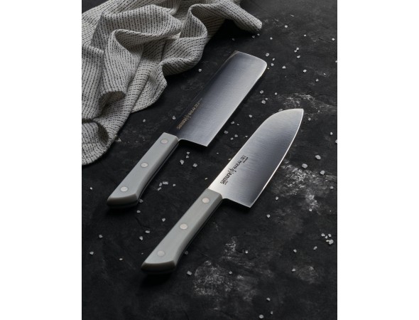 Нож Samura Harakiri Накири, 170 мм, белая рукоять