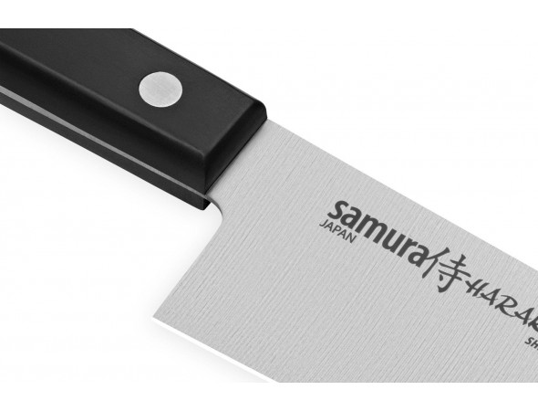 Нож Samura Harakiri Шеф SHR-0085B, 208 мм, черная рукоять