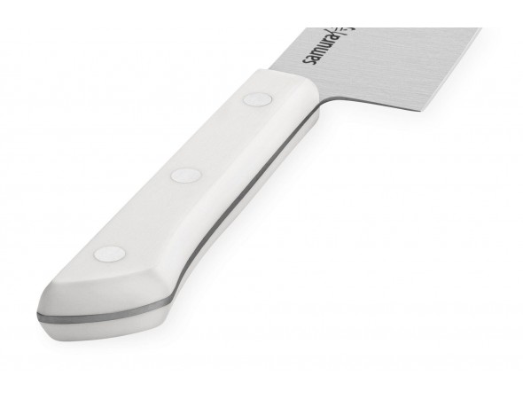 Нож Samura Harakiri Шеф SHR-0085W, 208 мм, белая рукоять