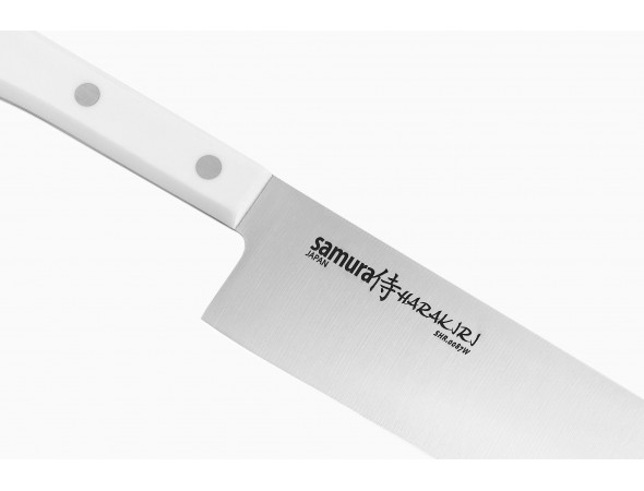 Нож Samura Harakiri Гранд Шеф, 240 мм, белая рукоять