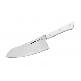 Нож Samura Harakiri Хаката, 166 мм, белая рукоять