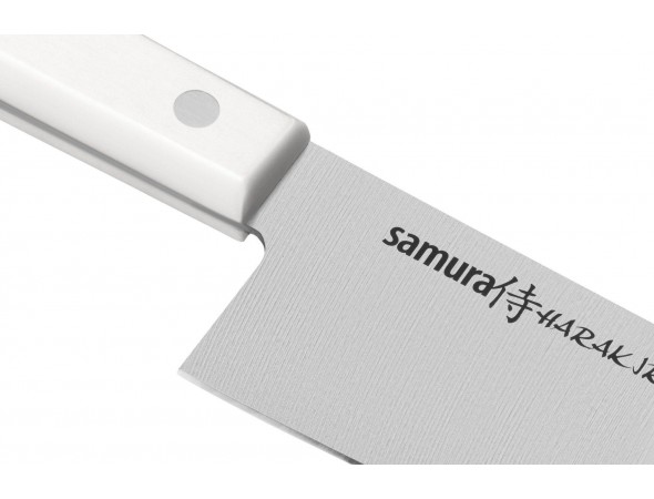 Нож Samura Harakiri Сантоку SHR-0095W, 175 мм, белая рукоять