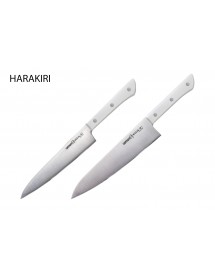 Набор из 2-х ножей Samura Harakiri универсальный 150 мм, шеф