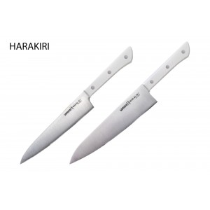 Набор из 2-х ножей Samura Harakiri универсальный 150 мм, шеф