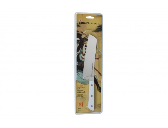 Нож Samura Harakiri современный накири, 174 мм, белая рукоять