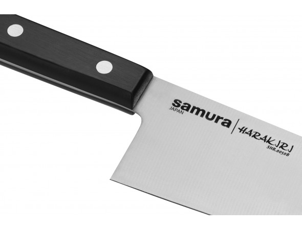Нож Samura Harakiri Хамокири, 260 мм, черная рукоять