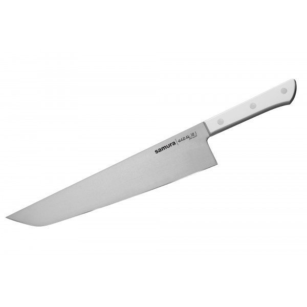 Нож Samura Harakiri Хамокири, 260 мм, белая рукоять
