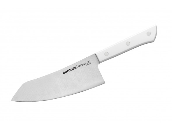 Нож Samura Harakiri Хаката, 166 мм, белая рукоять