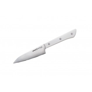 Нож Samura Harakiri Овощной, 99 мм, белая рукоять