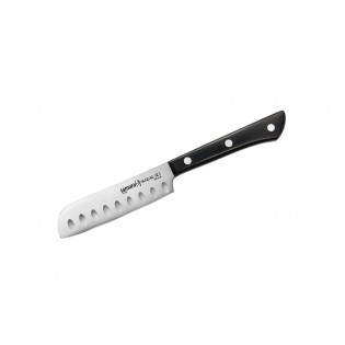 Нож кухонный Samura Harakiri для масла, 96 мм, черная рукоять