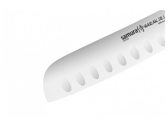 Нож кухонный Samura Harakiri для масла, 96 мм, черная рукоять (ПОВРЕЖДЕНА УПАКОВКА)