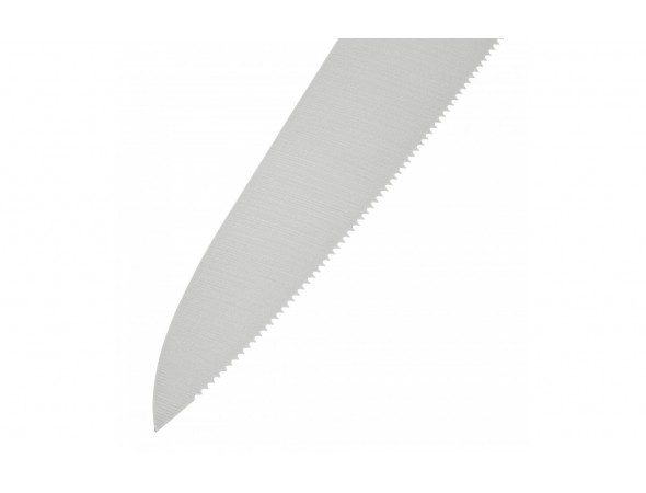 Нож Harakiri Samura серрейтор, зазубренное лезвие 150 мм, черная рукоять (ПОВРЕЖДЕНА УПАКОВКА) Нож Harakiri Samura серрейтор, зазубренное лезвие 150 мм, черная рукоять (ПОВРЕЖДЕНА УПАКОВКА)