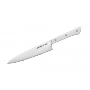 Нож Samura Harakiri Универсальный, 150 мм, белая рукоять