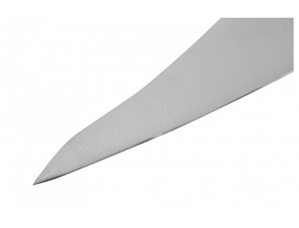 Нож Samura Harakiri современный универсальный, 146мм, черная рукоять (ПОВРЕЖДЕНА УПАКОВКА)