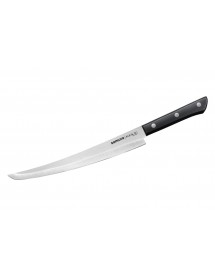 Нож Harakiri Samura слайсер, 230 мм,  черная рукоять